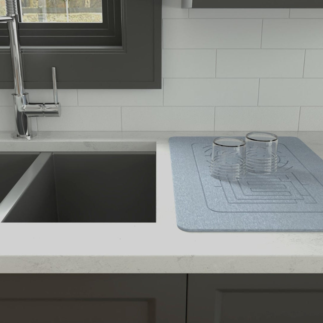 Diatomite Stone Mat | Serenity - Ash