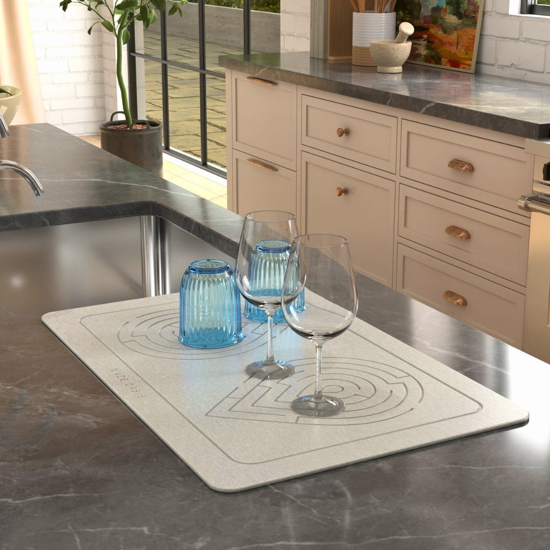 Diatomite Stone Mat | Zen - Sterling