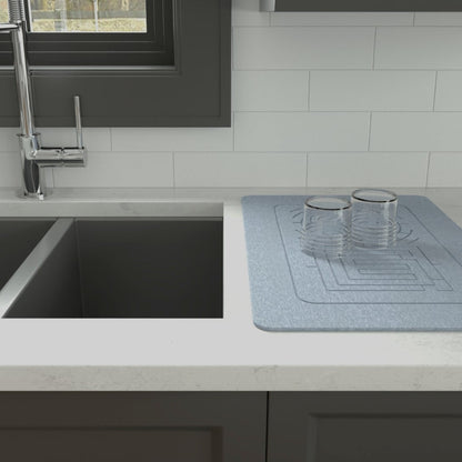 Diatomite Stone Mat | Serenity - Ash
