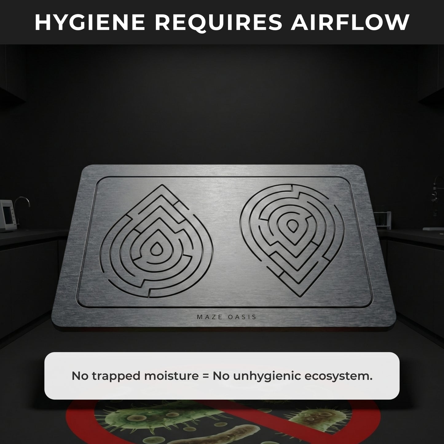 The Maze Oasis Stone Mat