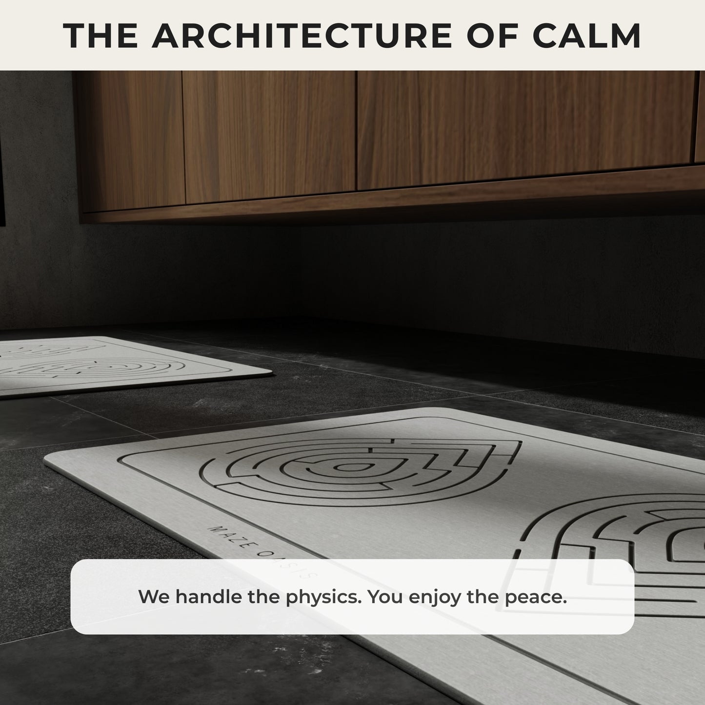 The Maze Oasis Stone Mat