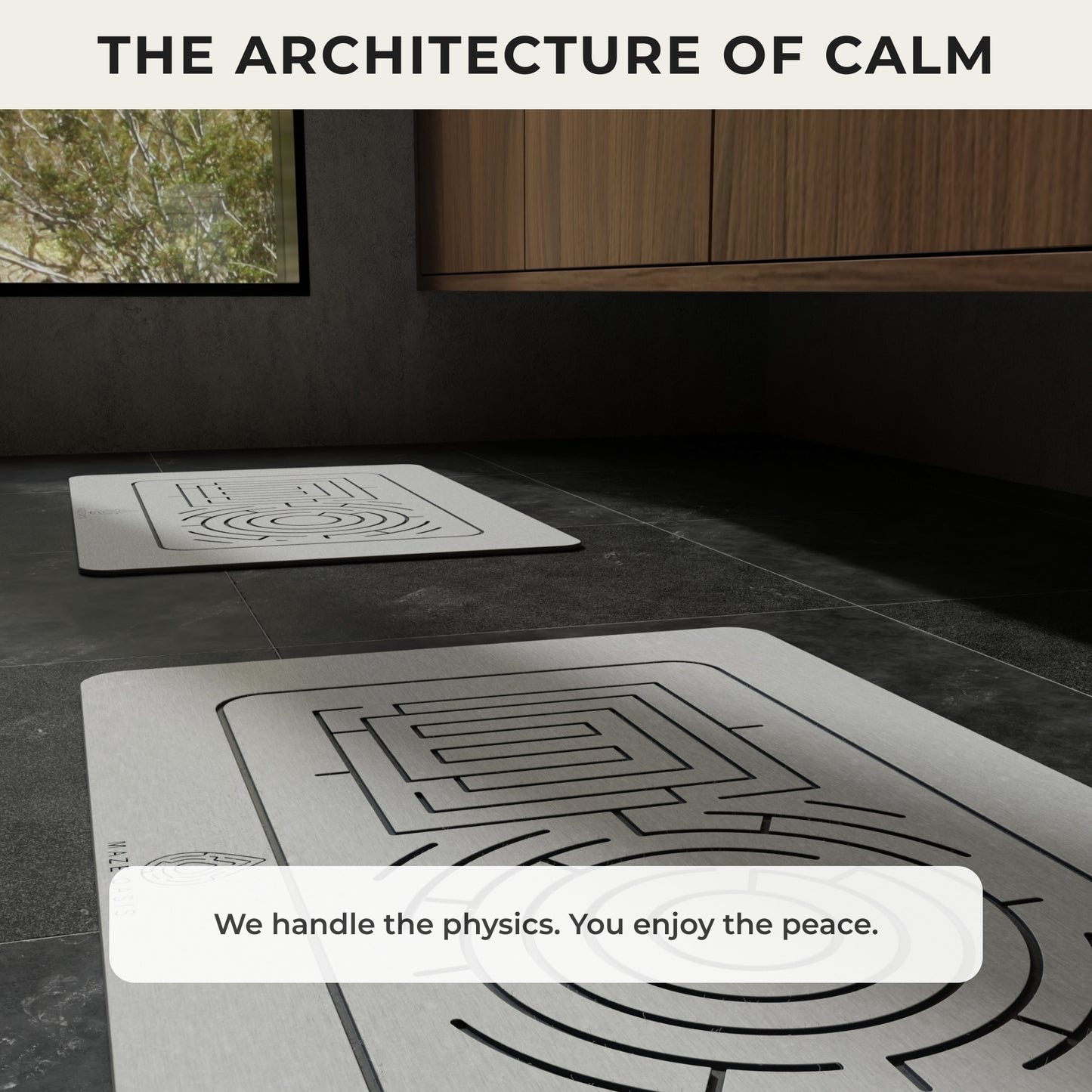 The Maze Oasis Stone Mat