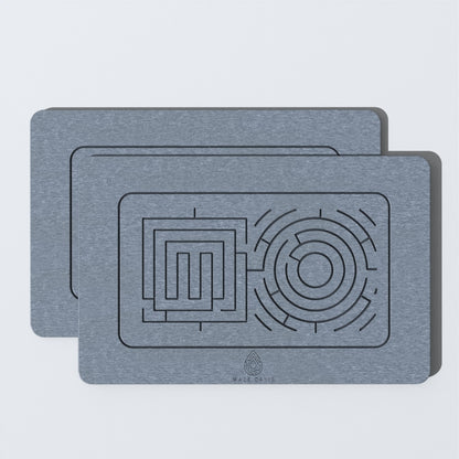 Diatomite Stone Mat | Serenity - Ash