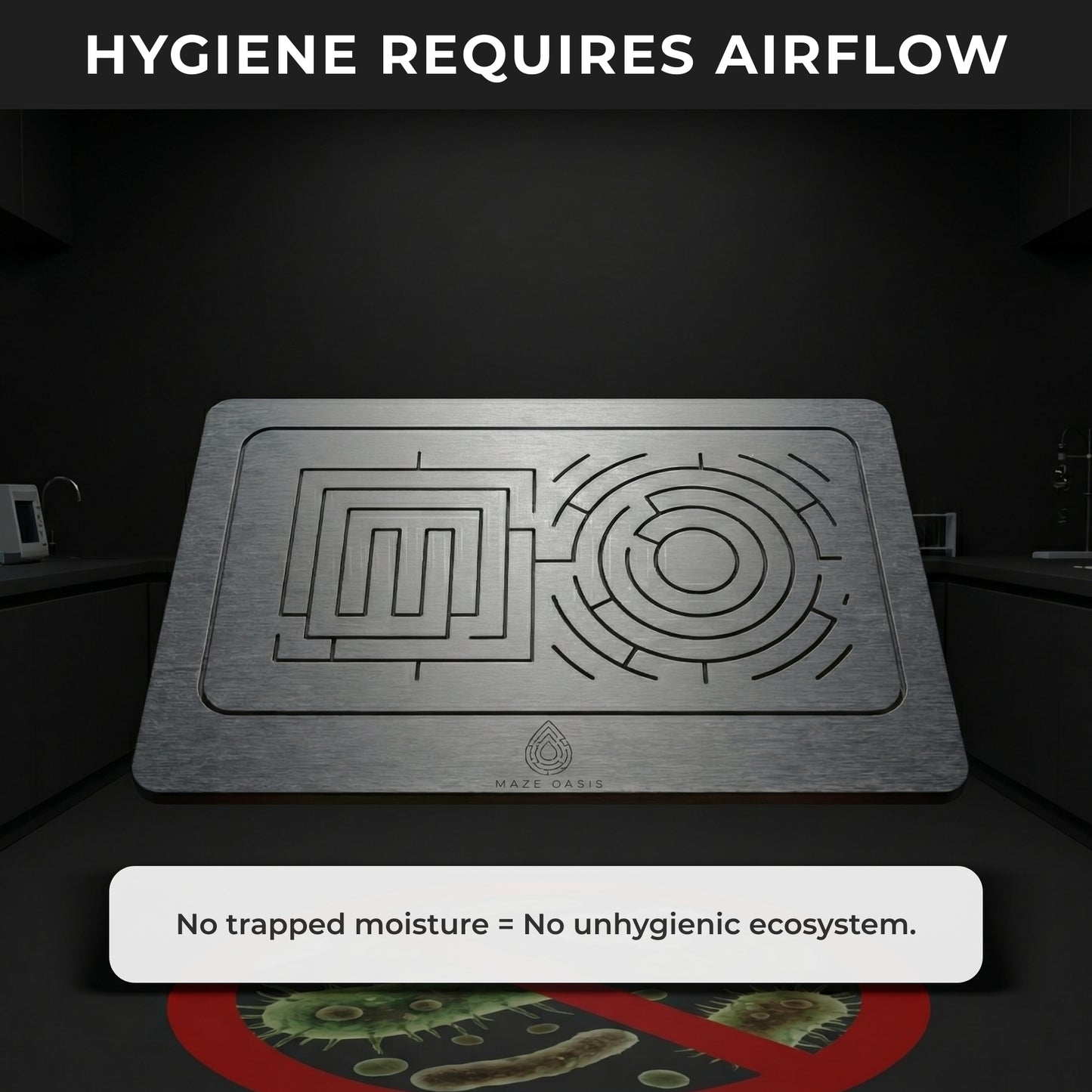 The Maze Oasis Stone Mat