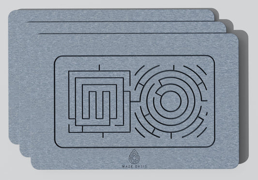 Stone Mat | Serenity - Ash - 3-Pack