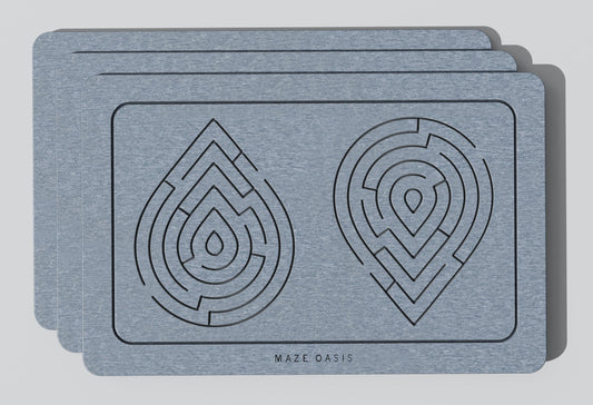 Stone Mat | Zen - Ash - 3 Pack