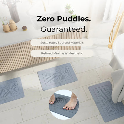 Diatomite Stone Mat | Serenity - Ash