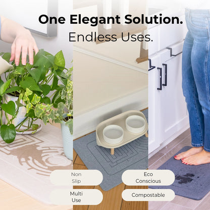 Diatomite Stone Mat | Serenity - Ash